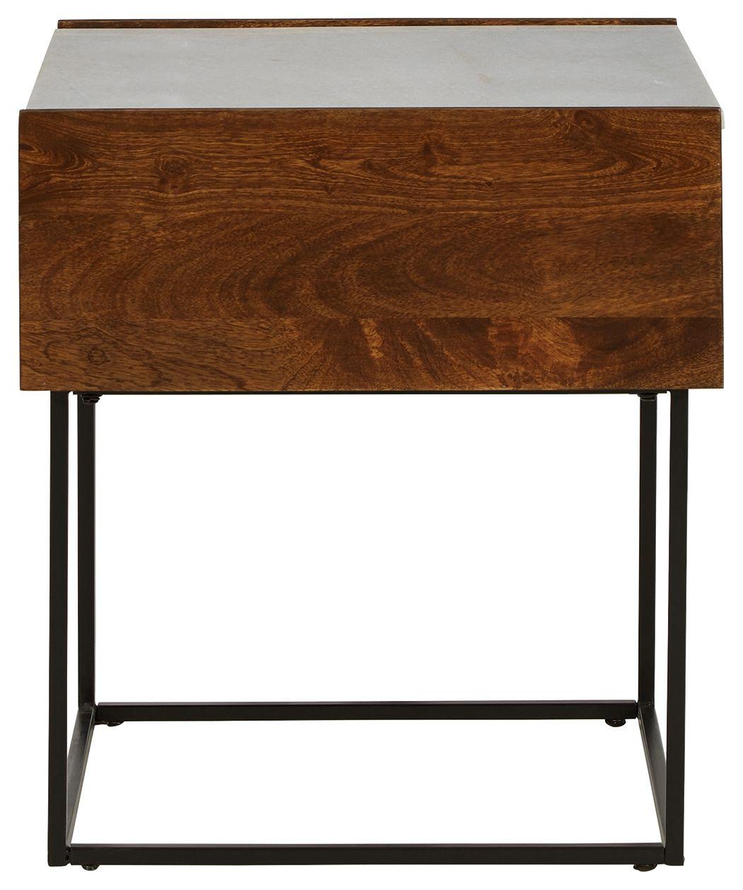 Rusitori - Rectangular End Table - Furnish 4 Less 98 (NY)*