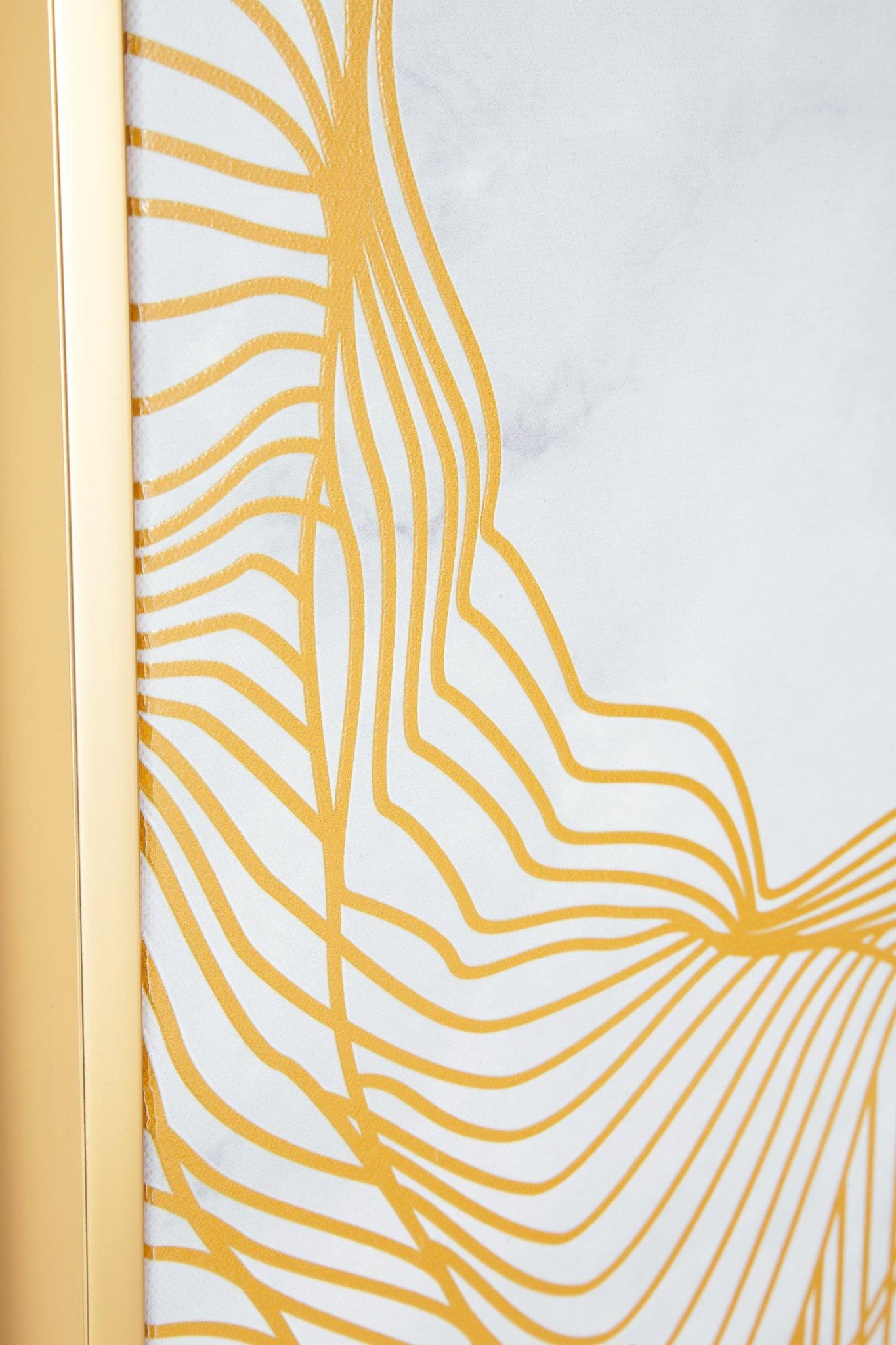 Richburgh White/Gold Finish Wall Art