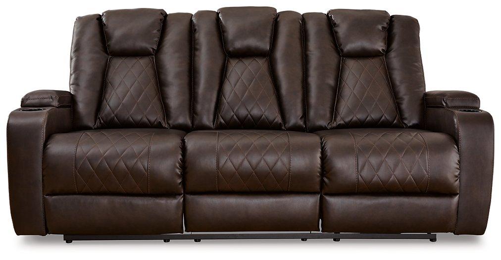 Mancin Reclining Sofa with Drop Down Table - Furnish 4 Less 98 (NY)*