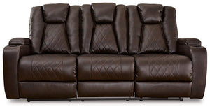 Mancin Reclining Sofa with Drop Down Table - Furnish 4 Less 98 (NY)*