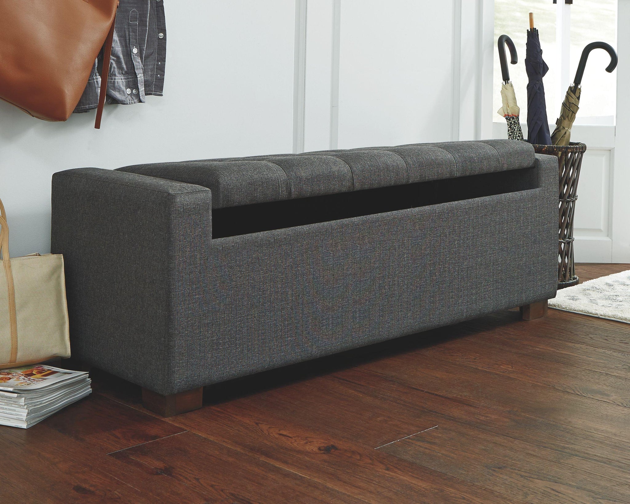 Cortwell - Storage Bench - Furnish 4 Less 98 (NY)*