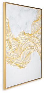 Richburgh White/Gold Finish Wall Art