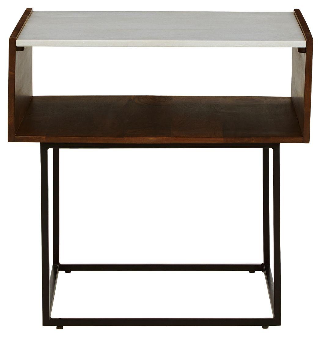 Rusitori - Rectangular End Table - Furnish 4 Less 98 (NY)*