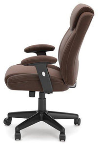 Corbindale Brown/Black Home Office Chair - Furnish 4 Less 98 (NY)*