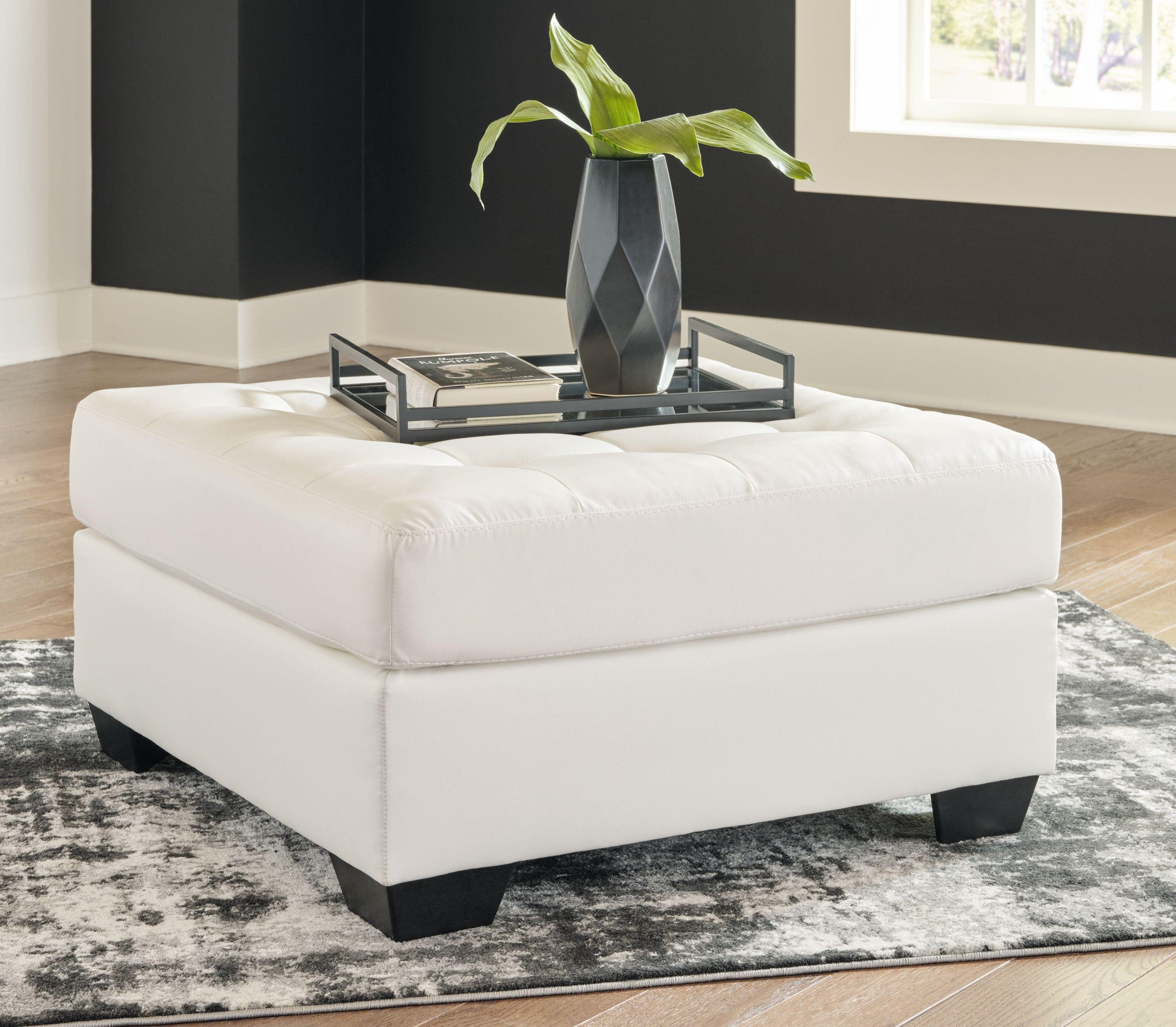 Donlen - Oversized Accent Ottoman - Furnish 4 Less 98 (NY)*