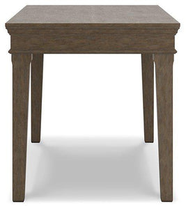 Janismore Weathered Gray 63" Home Office Desk