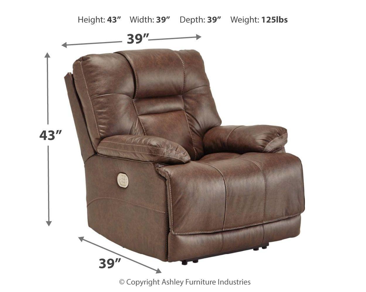 Wurstrow - Pwr Recliner/adj Headrest - Furnish 4 Less 98 (NY)*