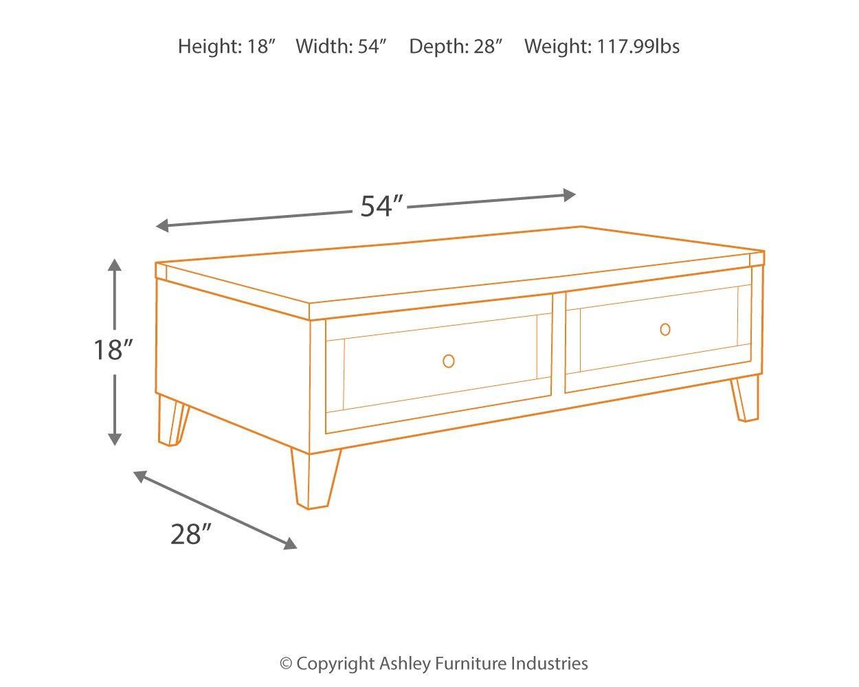 Chazney - Lift Top Cocktail Table