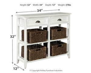 Oslember - Console Sofa Table - Furnish 4 Less 98 (NY)*