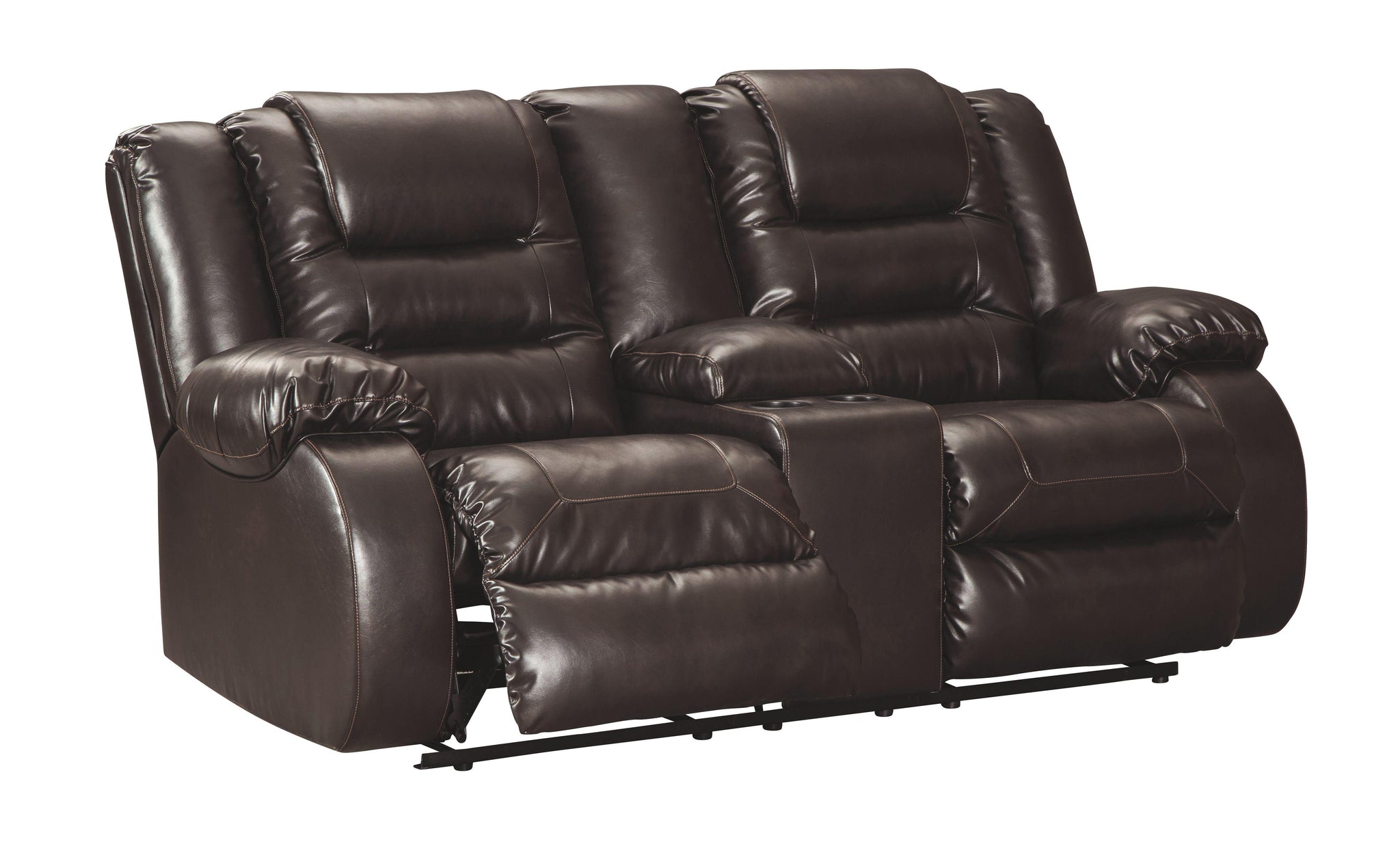 Vacherie - Dbl Rec Loveseat W/console - Furnish 4 Less 98 (NY)*