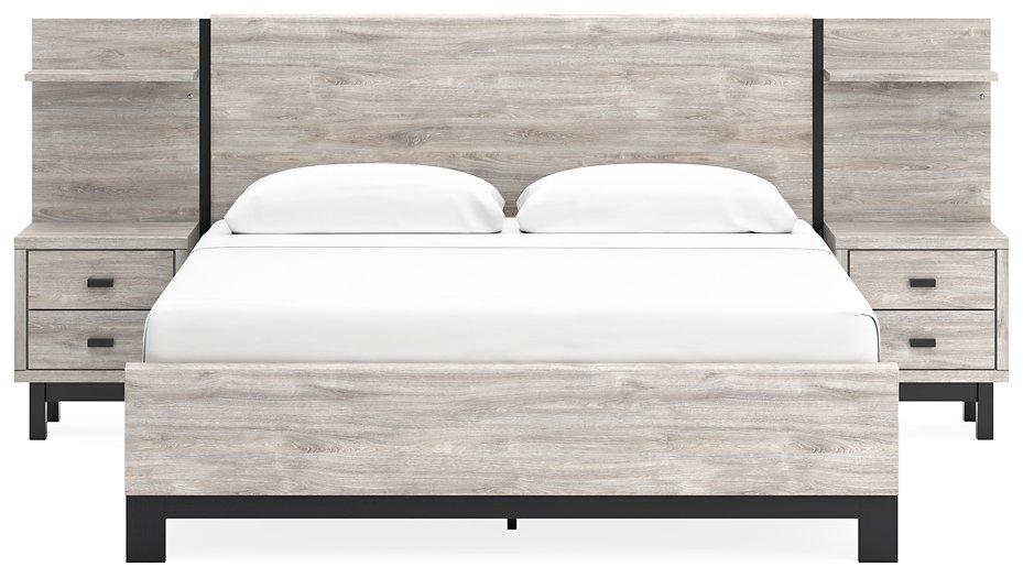 Vessalli Panel Bed with Extensions - Furnish 4 Less 98 (NY)*