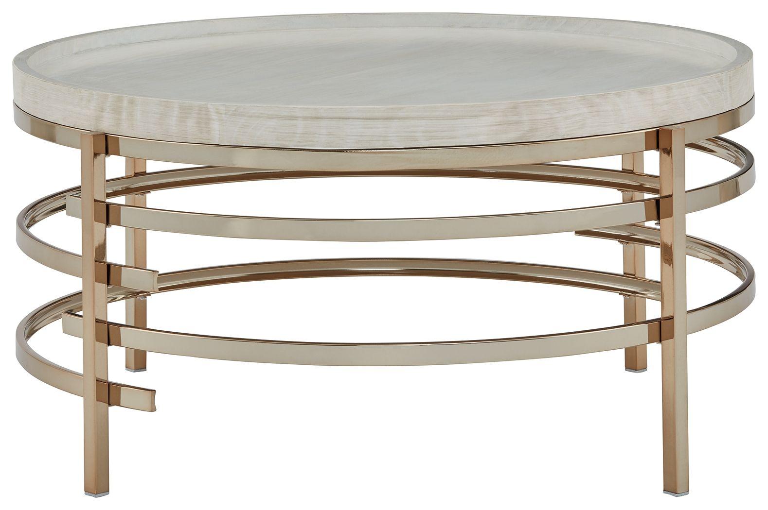 Montiflyn - Round Cocktail Table - Furnish 4 Less 98 (NY)*