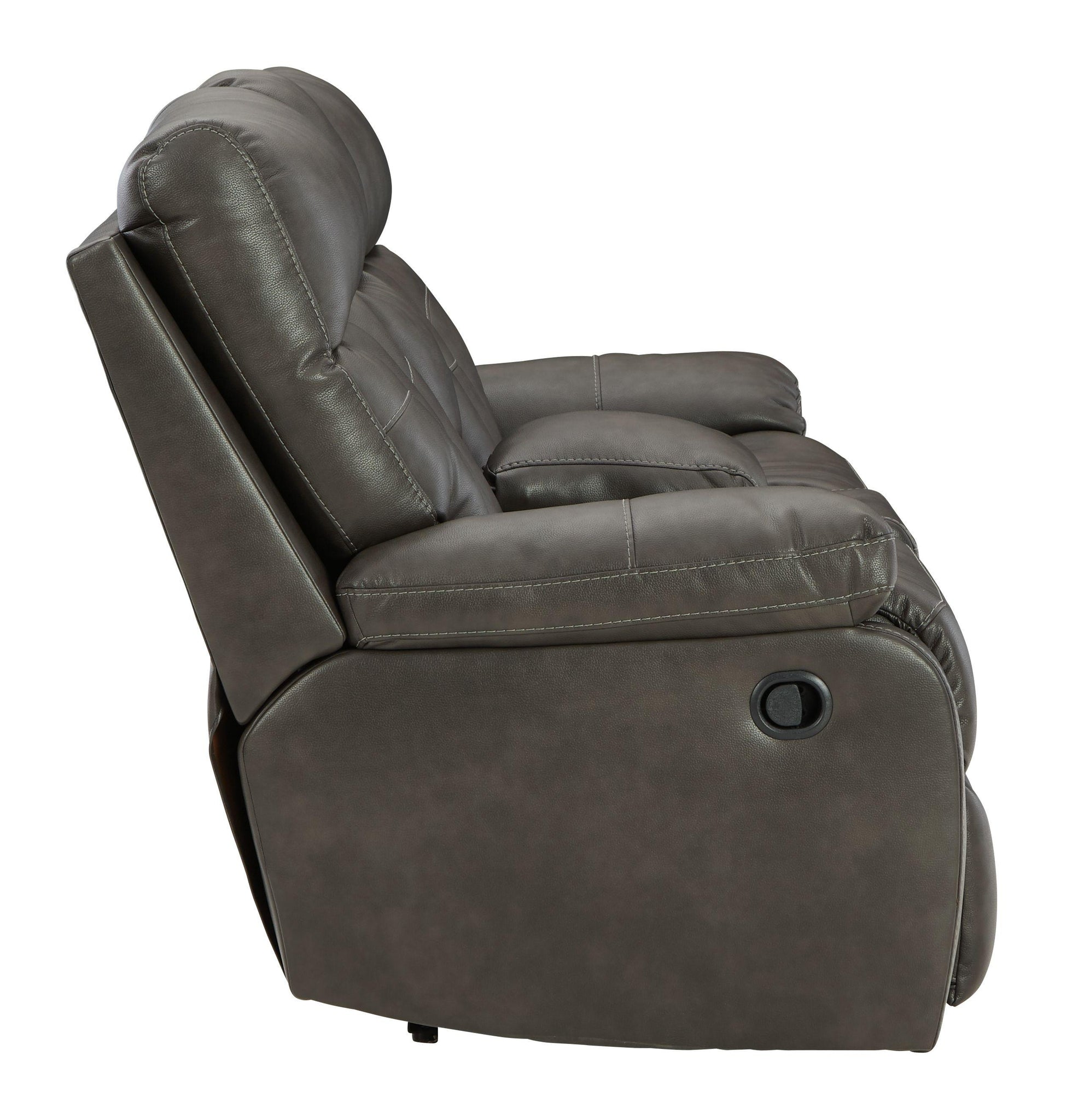 Willamen - Dbl Reclining Love W/ Console - Furnish 4 Less 98 (NY)*