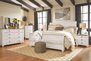 Willowton - Bed - Furnish 4 Less 98 (NY)*