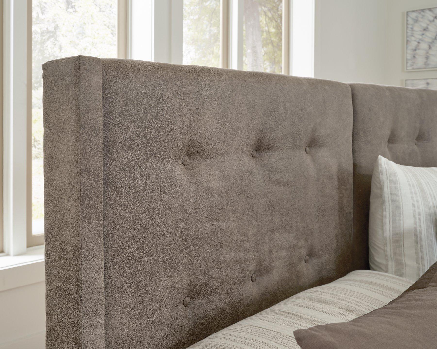 Wittland Upholstered Panel Bed - Furnish 4 Less 98 (NY)*