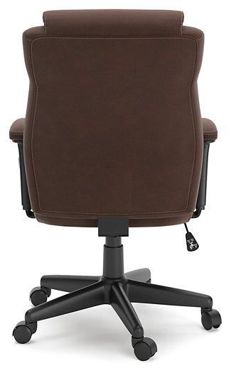 Corbindale Brown/Black Home Office Chair - Furnish 4 Less 98 (NY)*