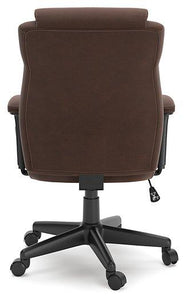 Corbindale Brown/Black Home Office Chair - Furnish 4 Less 98 (NY)*