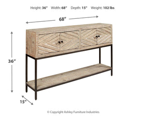 Roanley - Console Sofa Table - Furnish 4 Less 98 (NY)*