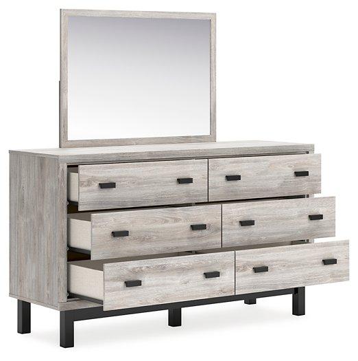 Vessalli Dresser and Mirror - Furnish 4 Less 98 (NY)*