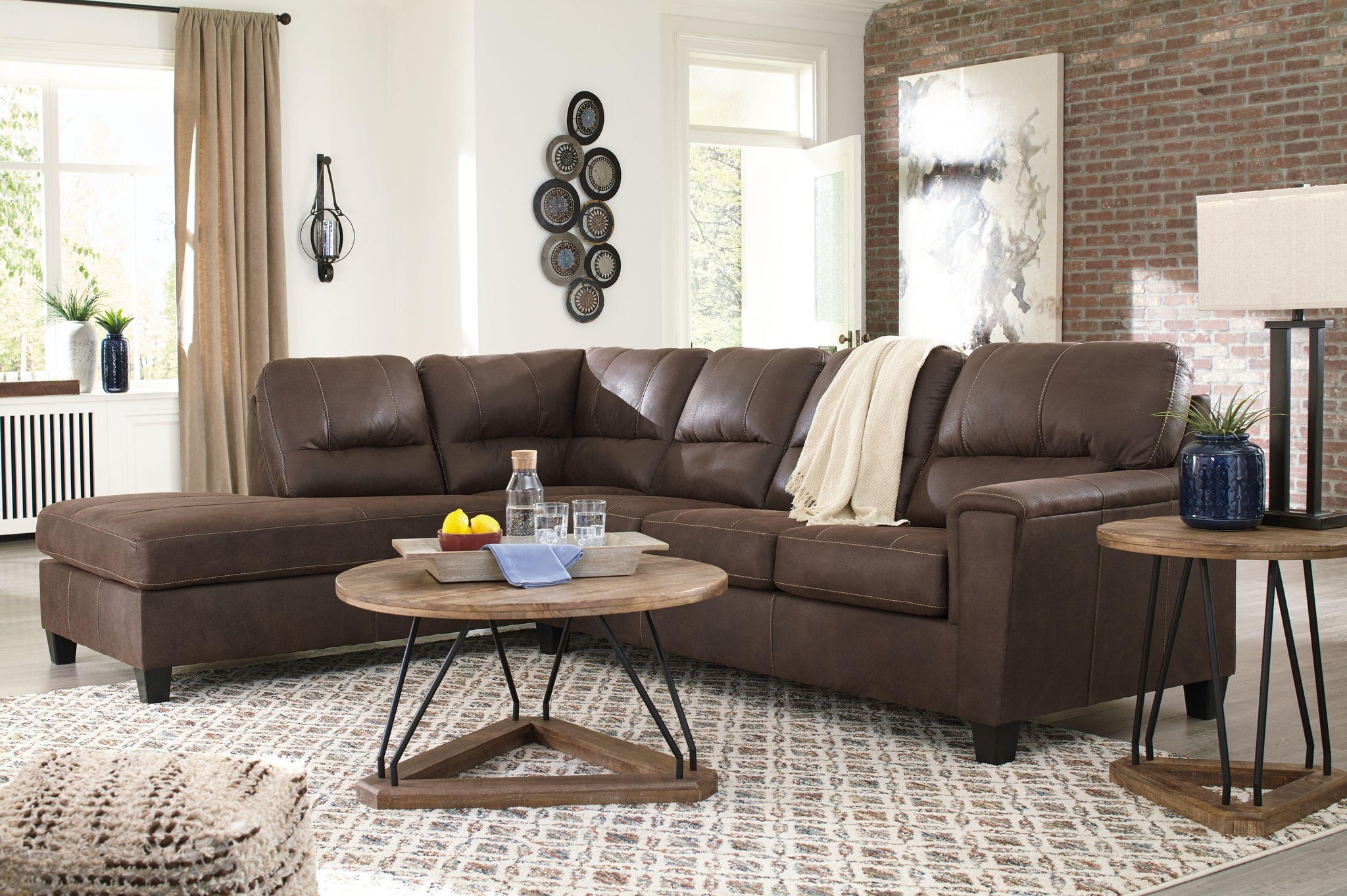 Navi - Sectional - Furnish 4 Less 98 (NY)*