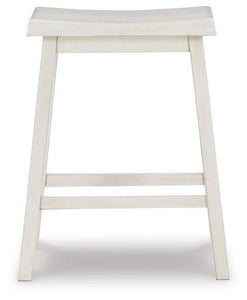 Stuven White Counter Height Stool (Set of 2) - Furnish 4 Less 98 (NY)*