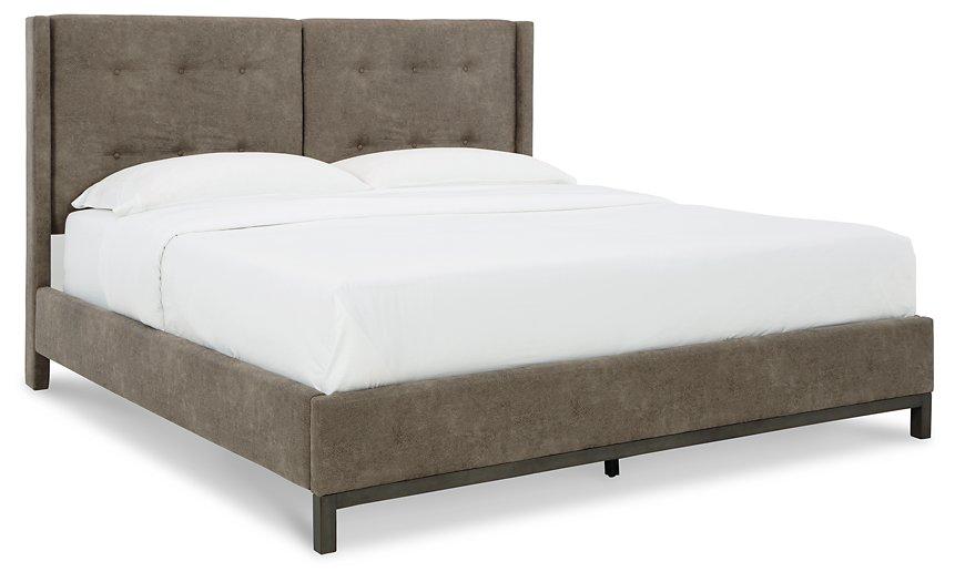 Wittland Upholstered Panel Bed - Furnish 4 Less 98 (NY)*