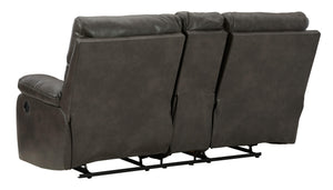 Willamen - Dbl Reclining Love W/ Console - Furnish 4 Less 98 (NY)*