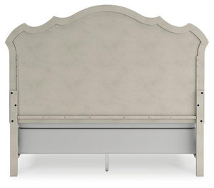 Arlendyne Antique White California King Upholstered Bed