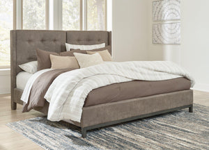 Wittland Upholstered Panel Bed - Furnish 4 Less 98 (NY)*