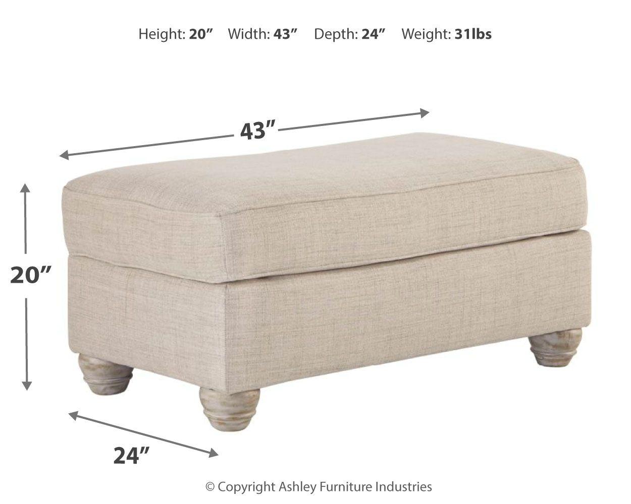 Traemore - Ottoman - Furnish 4 Less 98 (NY)*