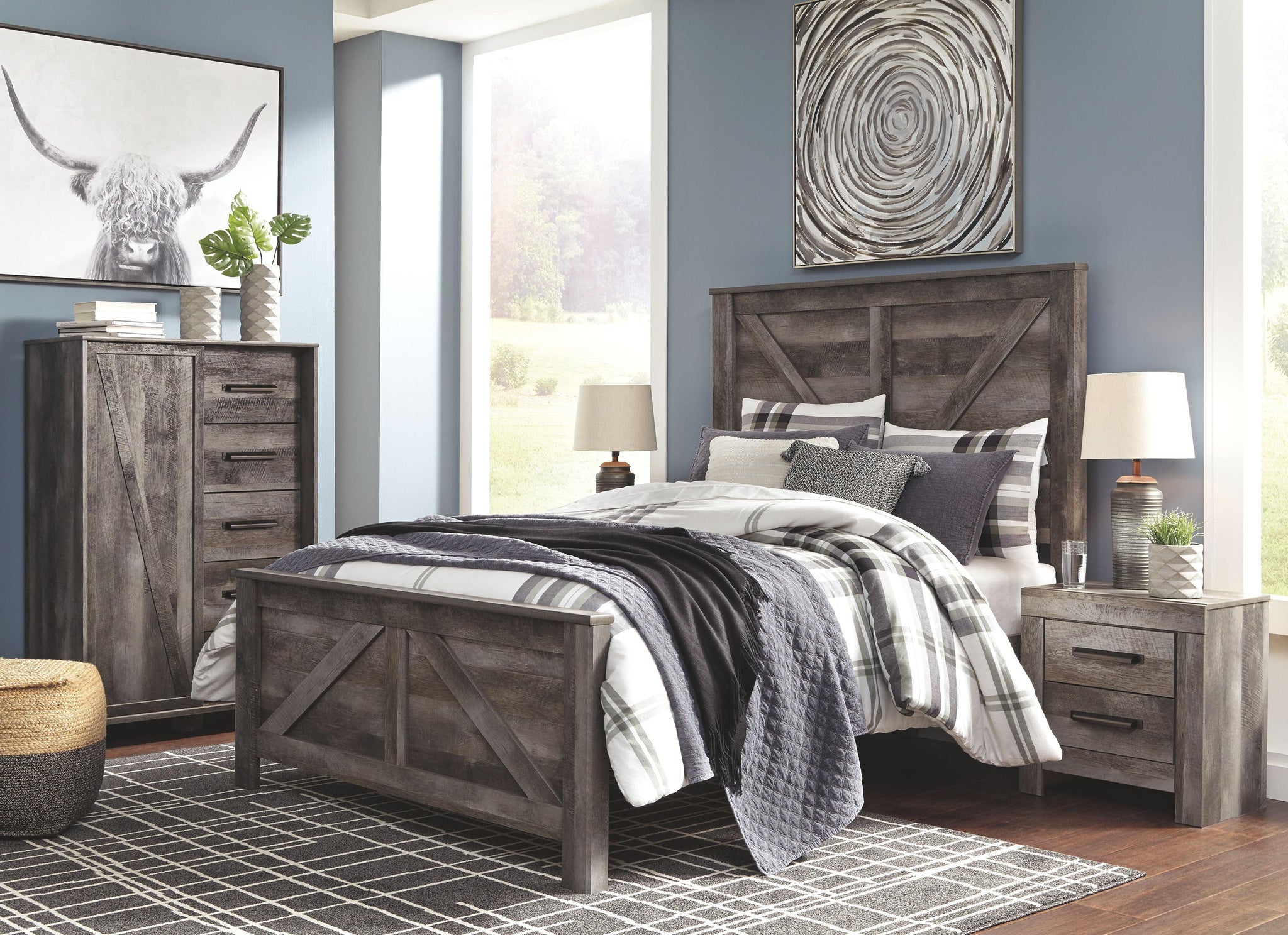 Wynnlow - Bed - Furnish 4 Less 98 (NY)*