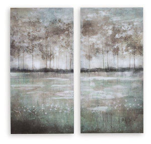 Marksen Multi Wall Art (Set of 2) - Furnish 4 Less 98 (NY)*