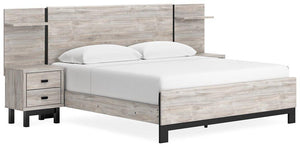 Vessalli Panel Bed with Extensions - Furnish 4 Less 98 (NY)*