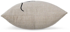 Whisperich Tan/Black Pillow (Set of 4) - Furnish 4 Less 98 (NY)*