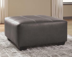 Aberton - Gray - Oversized Accent Ottoman - Furnish 4 Less 98 (NY)*