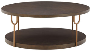 Brazburn - Round Cocktail Table