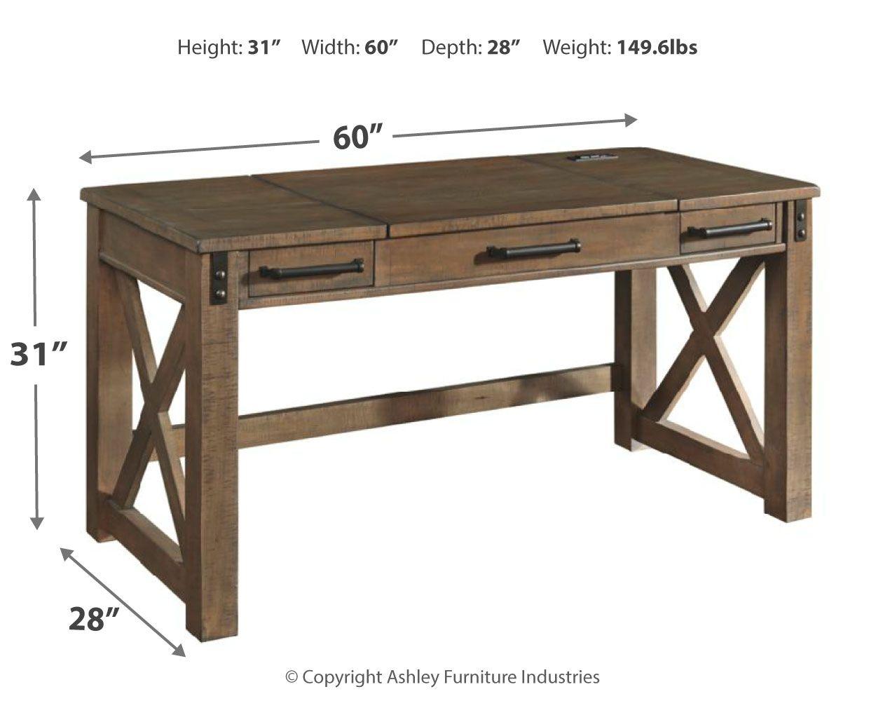 Aldwin - Home Office Lift Top Desk - Furnish 4 Less 98 (NY)*