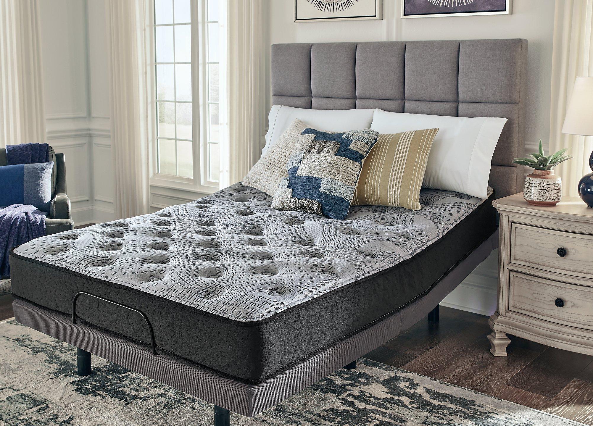 Comfort Plus Gray Queen Mattress - Furnish 4 Less 98 (NY)*