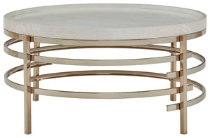 Montiflyn - Round Cocktail Table - Furnish 4 Less 98 (NY)*