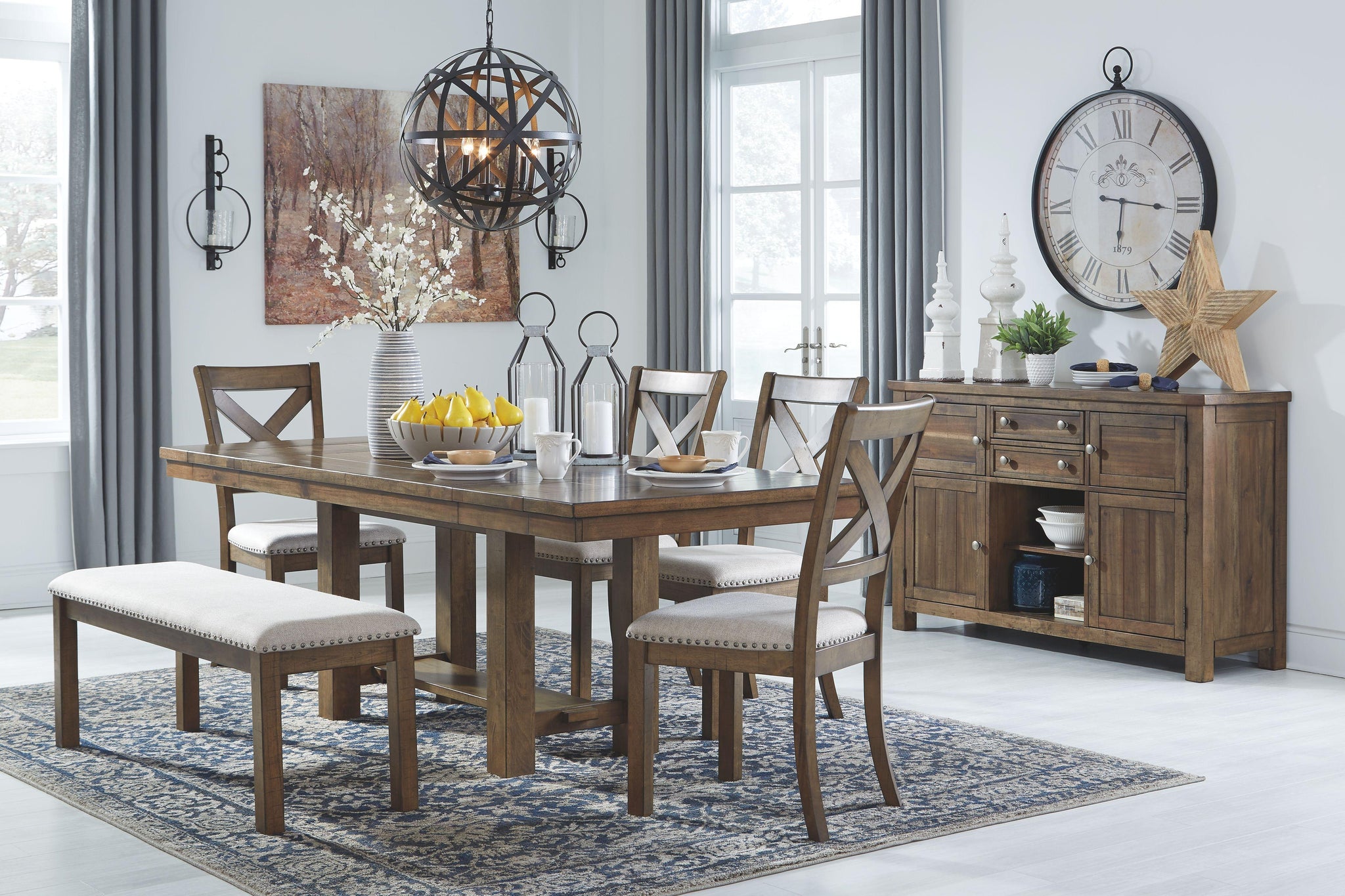 Moriville - Dining Room Set - Furnish 4 Less 98 (NY)*