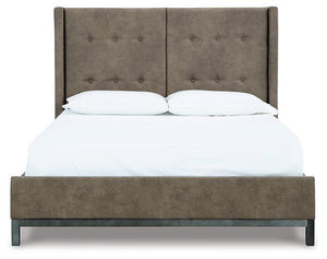 Wittland Upholstered Panel Bed - Furnish 4 Less 98 (NY)*