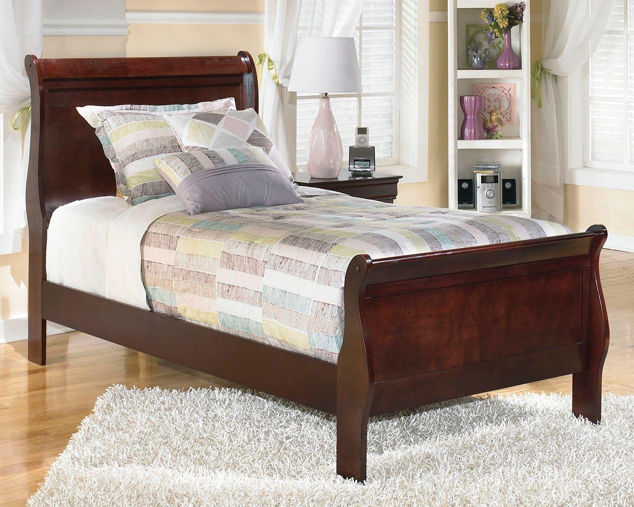 Alisdair - Sleigh Bed - Furnish 4 Less 98 (NY)*