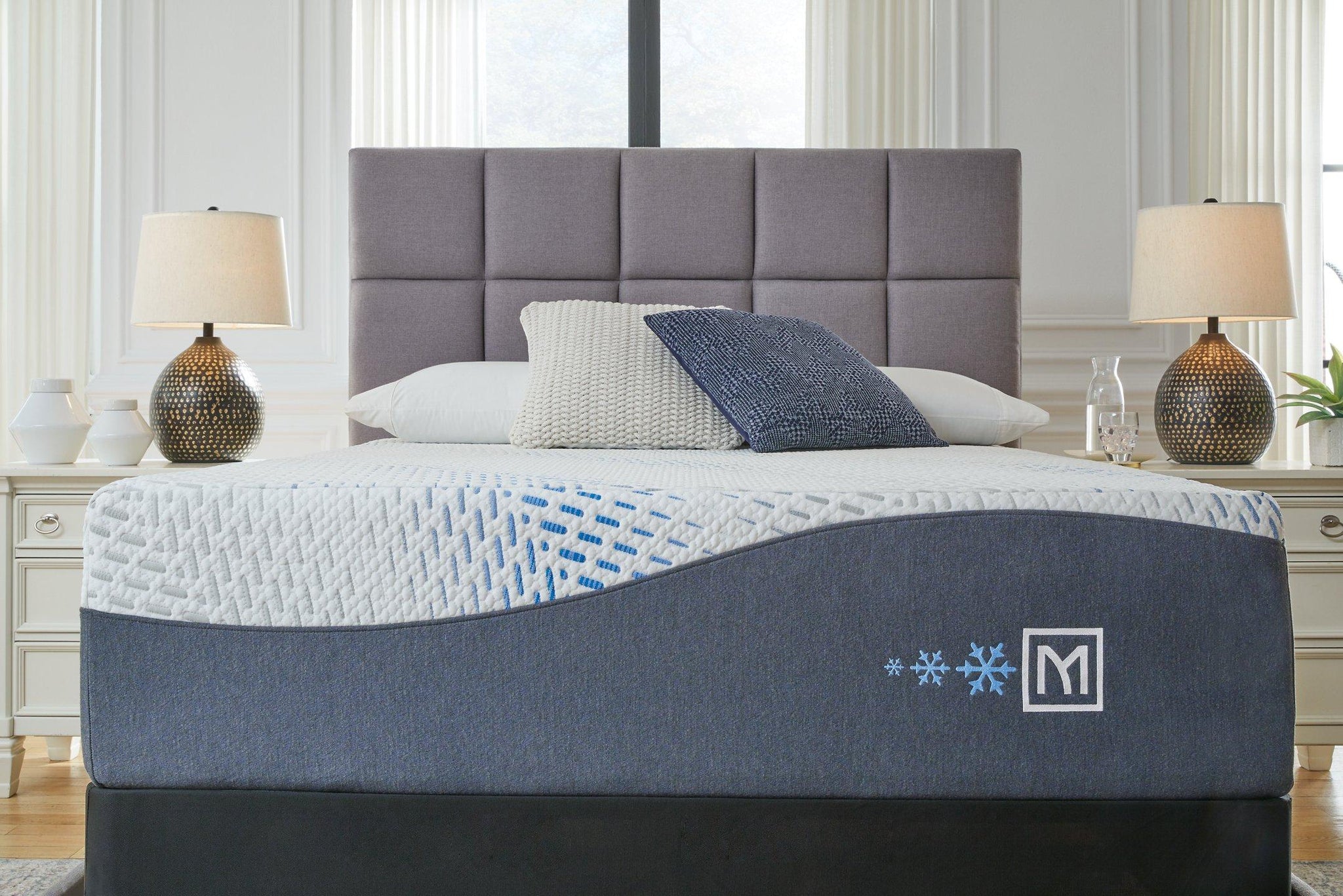 Millennium Cushion Firm Gel Memory Foam Hybrid Mattress - Furnish 4 Less 98 (NY)*