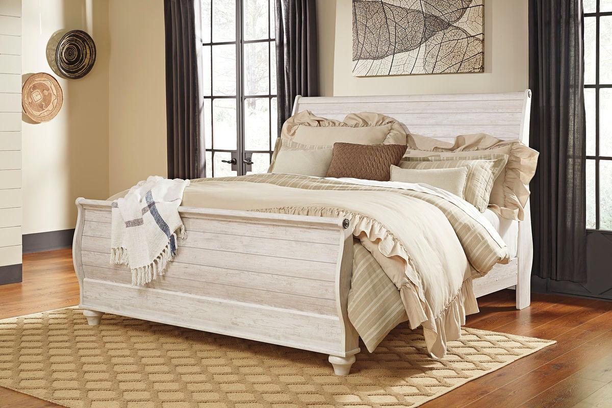 Willowton - Bed - Furnish 4 Less 98 (NY)*