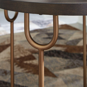 Brazburn - Round End Table