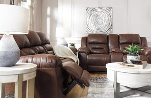 Stoneland Reclining Loveseat with Console