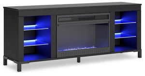 Cayberry 60" TV Stand with Electric Fireplace