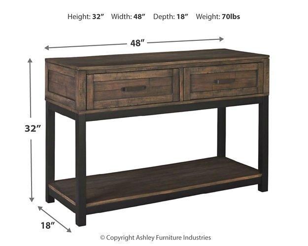 Johurst Sofa/Console Table