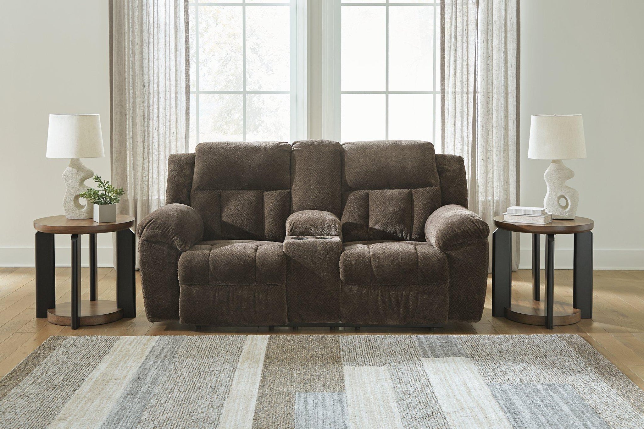 Frohn Reclining Loveseat with Console