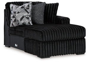 Midnight-Madness Sectional Sofa with Chaise